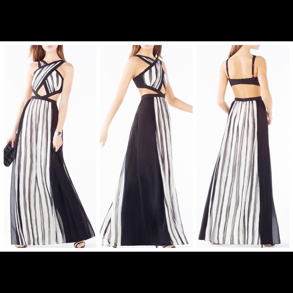 Black Malgosia Halterneck Cut-out Maxi Dress